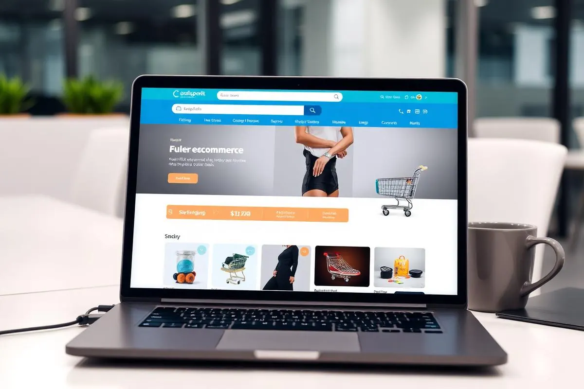 Modern ecommerce website designed by Connect Firm - top website design company in Bangladesh showcasing responsive layout