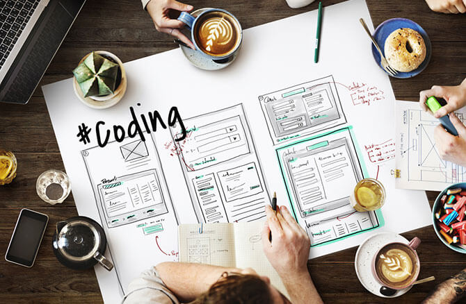 custom web design